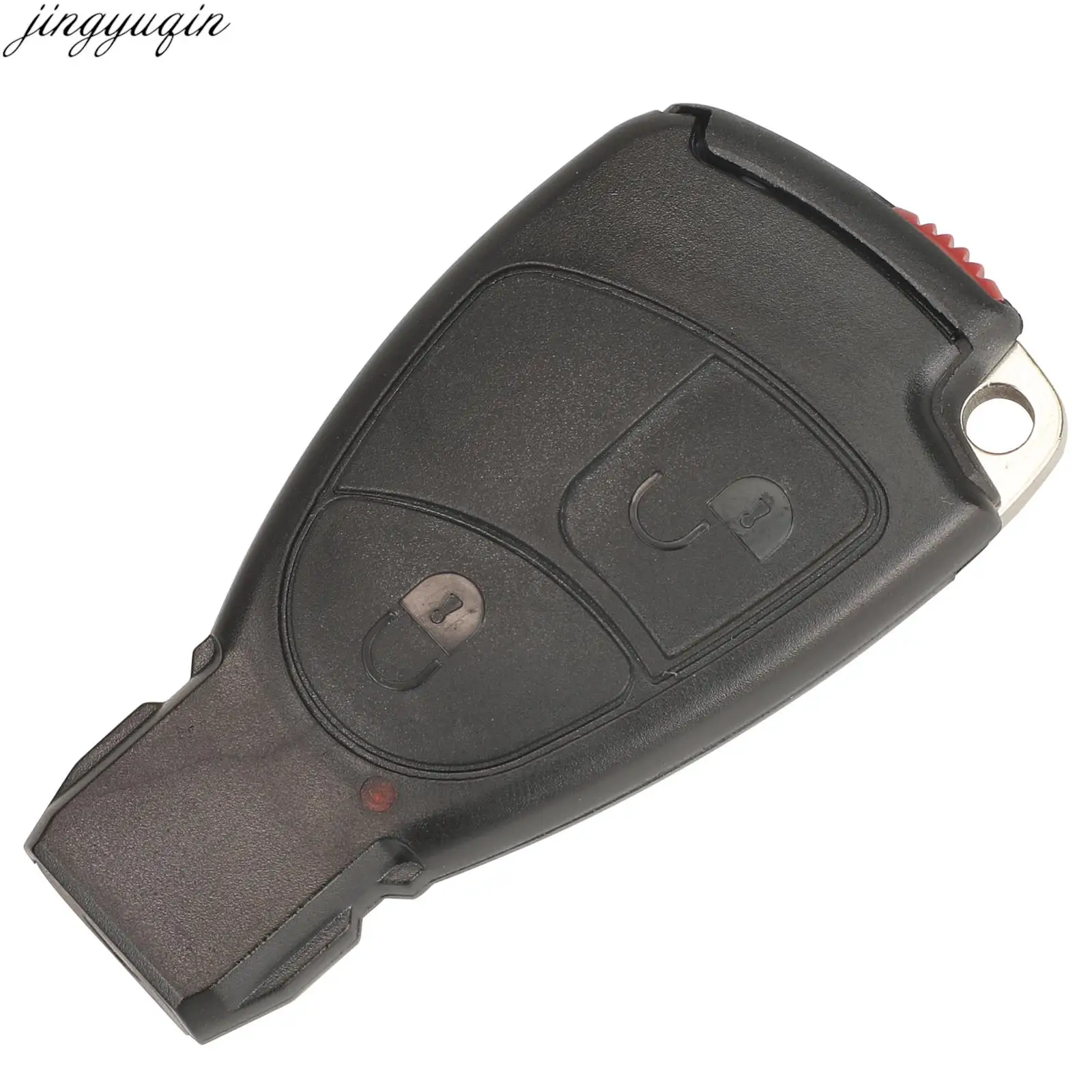 Jingyuqin Remote Car Alarm NEC Full Key Fob 433Mhz FSK For Mercedes Benz B C E ML S CLK CL 1996 1997 1998 1999 2000 2001-2005