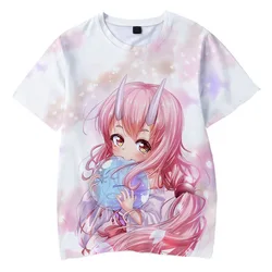 SONSPEE Anime That Time I Got Reincarnated As A Slime T-Shirts Short Sleeve Summer Casual Top 3d Print Cosplay Unisex Tee Shirts