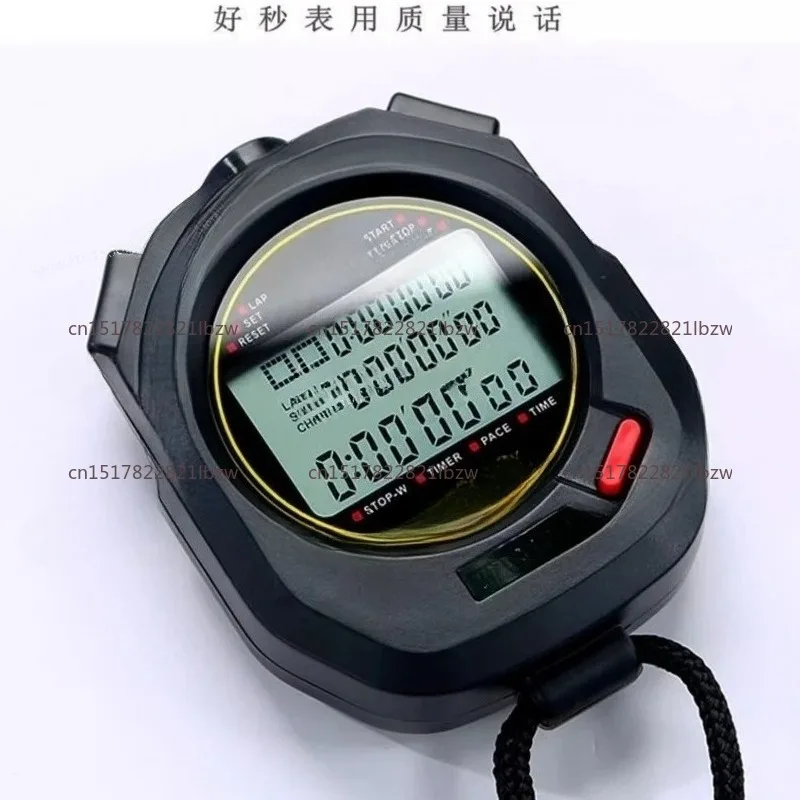 Electronic stopwatch timer, special for competitions, running track and field code watch timer