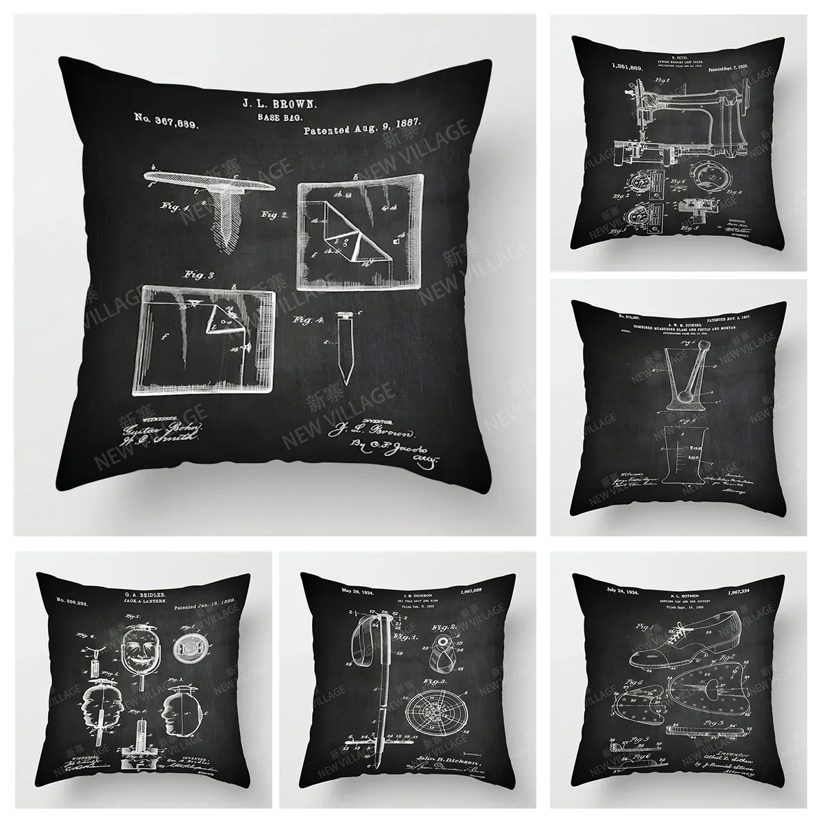 

Modern home living room decorative cushion pillow set 40x40cm 45x45cm abstract art sofa decorative cushion set