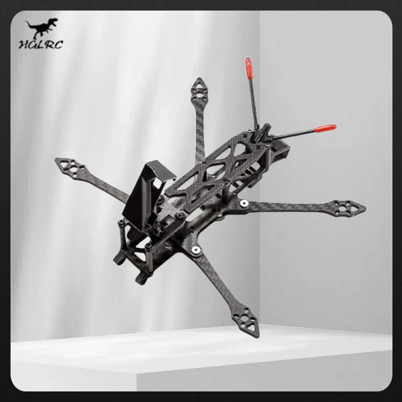 

HGLRC Rekon4 182 мм, 3K, углеродное волокно, 4-дюймовая мини-рамка дальнего действия, комплекты 3 мм, рычаг для RC FPV Racing, фристайл LR4, детали для самостоятельного изготовления