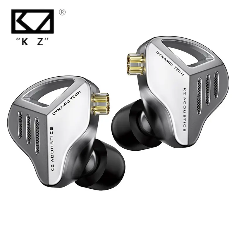 Słuchawki KZ ZVX Dynamiczne słuchawki HIFI Bass w monitorze dousznym Sport Słuchawki z redukcją szumów