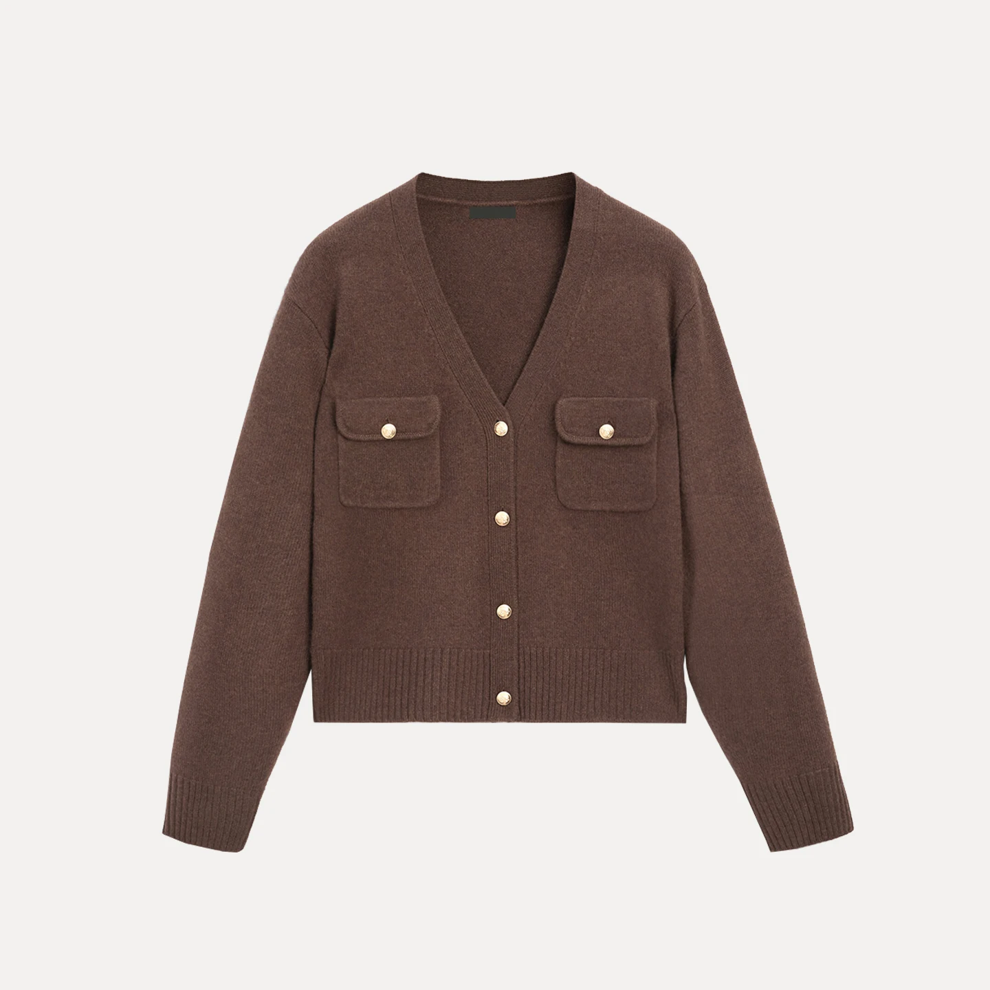 Casual Versatile V-Ne Knitted Open Cardigan Women's Sle Autumn 2025 New Arrival Faion Retro All-Match Ladies Sweater