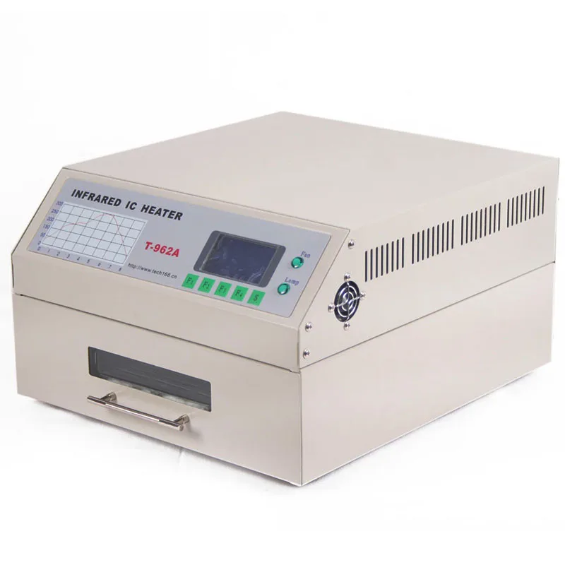 ลิ้นชักขนาดเล็กประเภท Reflow เครื่องคอมพิวเตอร์ควบคุมอัตโนมัติ Mesin Las Listrik อินฟราเรด LED เครื่องเชื่อม