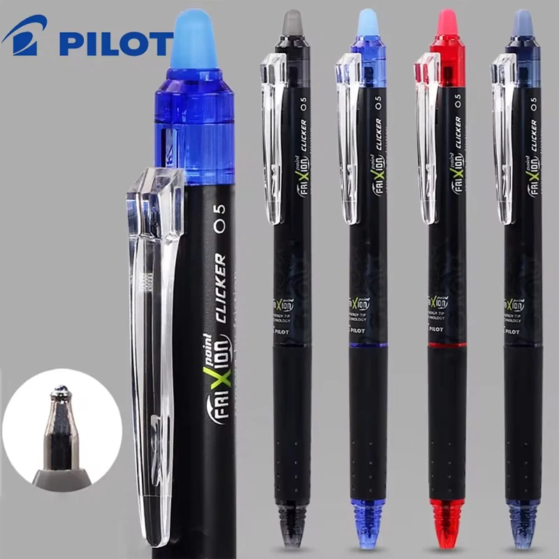 Pilot Erasable Gel Pen BLRT-FRP5 New ST Tip Friction Erasable Colored Ink 0.5mm School Cute Stationery Pens for Writing