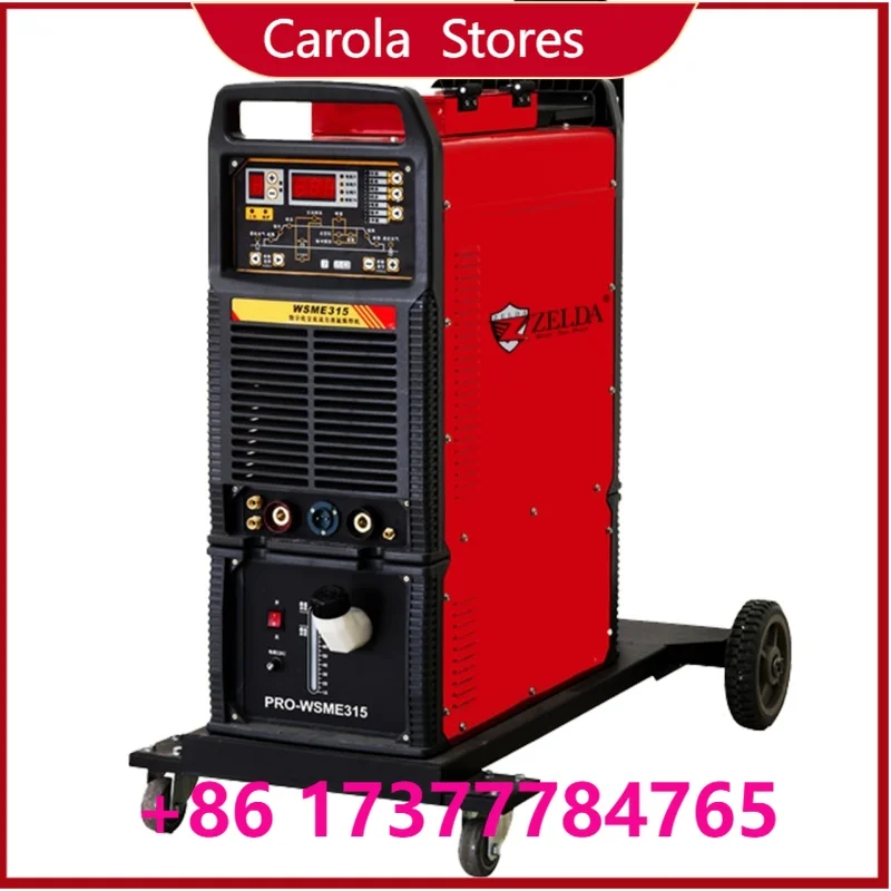 315A Industrial Water-Cooled Digital Intelligent IGBT Inverter Welder, AC DC Pulse TIG MMA Multi-Function Welding Machine