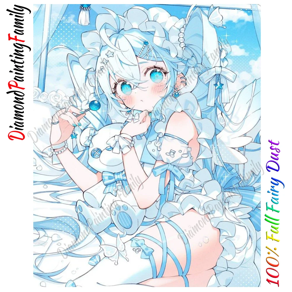 Diamond Painting Family Full F - Embroidery Kit Set ulasan dan harga