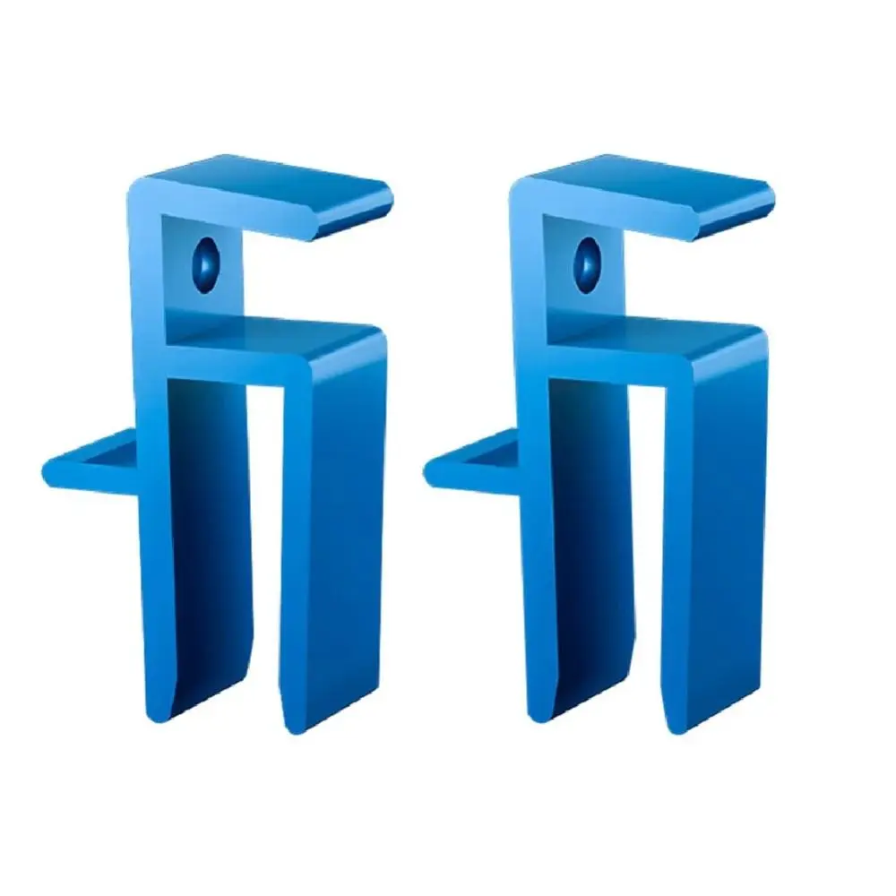 Plastic Wardrobe Closure Jig Set Panel Alignment Quick Positioning Woodworking Clamp Blue/Black Scriber Jigs Closing Fixing Clip