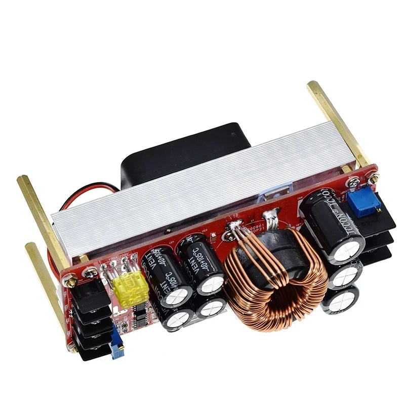 1500W 30A DC-DC step-up constant voltage constant current adjustable power supply module 12-60V to 12-90V