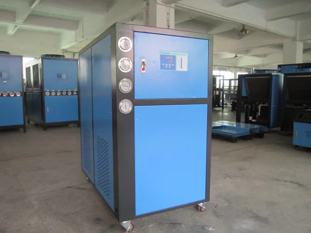 للمبرد الصناعي 10HP مبرد المياه المبردة للتحكم في درجة الحرارة المستقرة في حقن صب