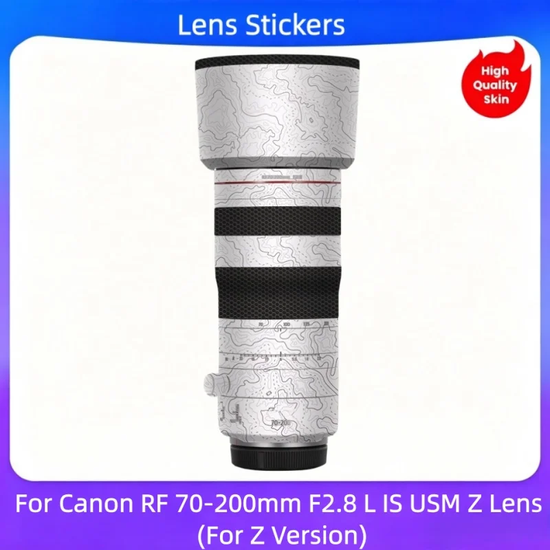 Protector de Lente para Canon RF 70-200 f2.8 Z, Adhesivo para Lente Canon RF70-200 F2.8 L IS USM Z, Funda Protectora 70200, 70 200