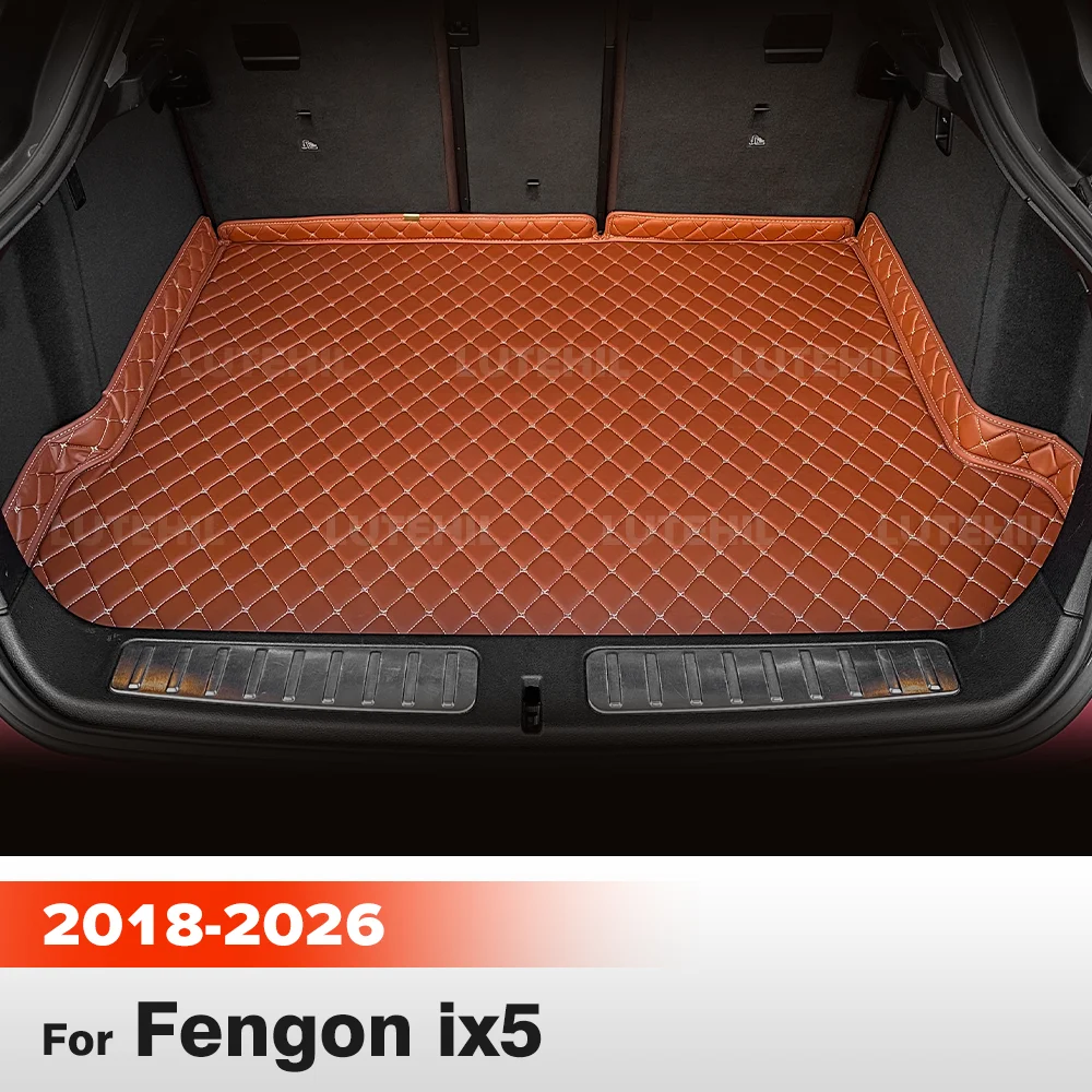 

Для Fengon ix5 Fengguang DFSK Glory iX5 F5 2018-2026 25 24 Коврик для багажника автомобиля Подкладка для багажника Внутренняя защита Аксессуары Ковер
