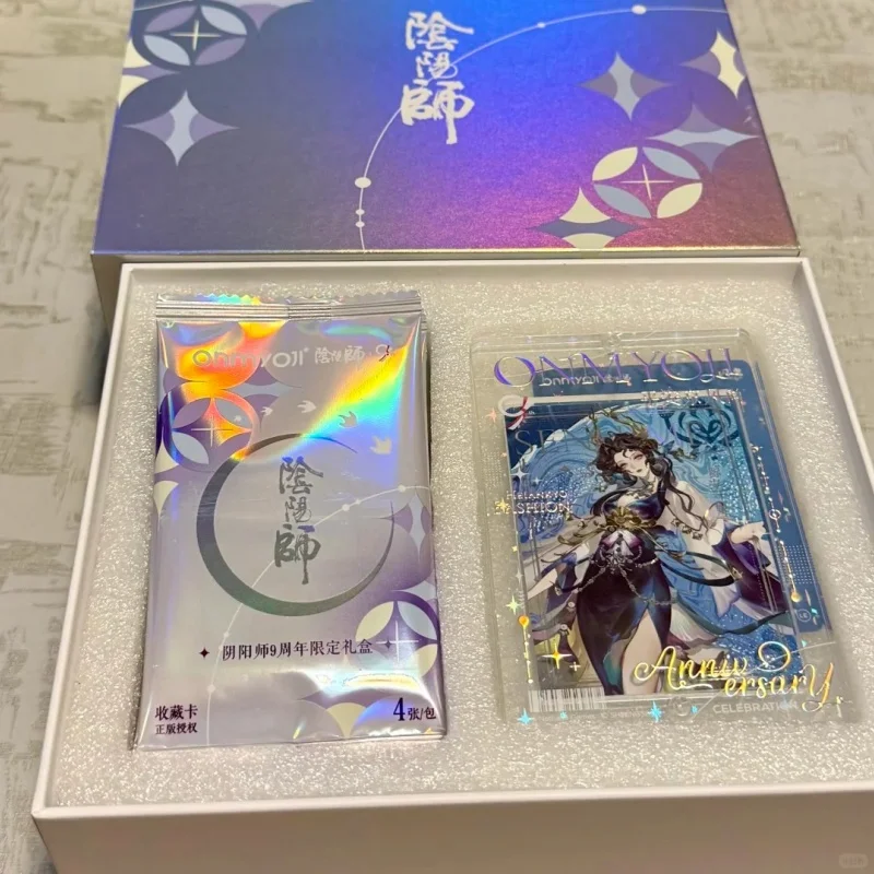 

Soul Yin Yang Master Hundred Ghosts Qitan Card First Bullet Safe Painting Scroll Genuine Peripheral Collection Card Toys Gifts