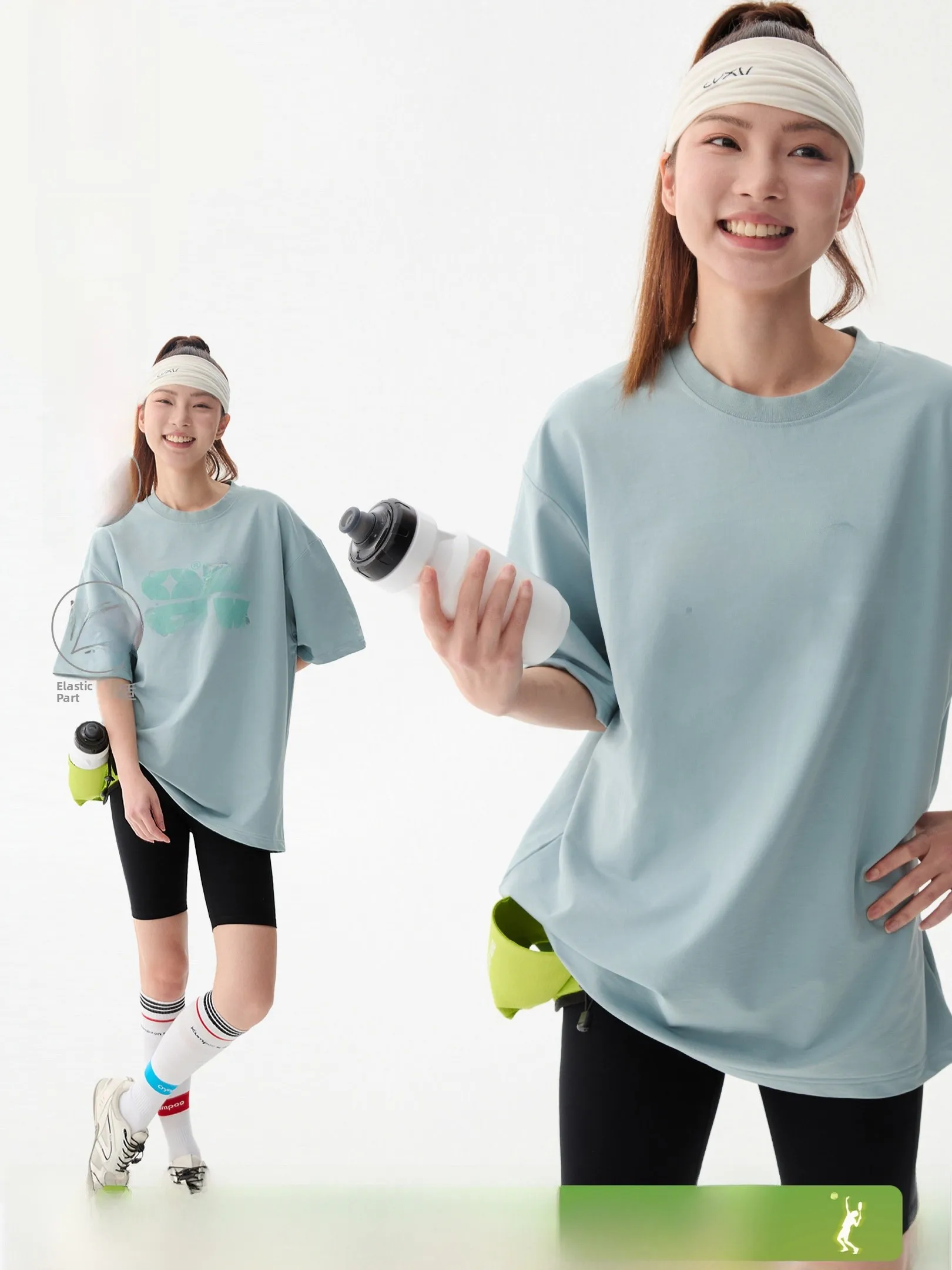 

Owox Summer Cool Feeling Classic Letter Logo Loose Fit round Neck Short Sleeve T-Shirt Casual Style Unisex Printed T-Shirt