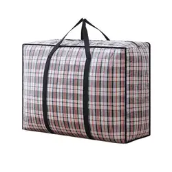 Portable Clothes Storage Bag Rectangular Super Large Capacity Durable Moving Clothes Quilt Luggage Packing Bag