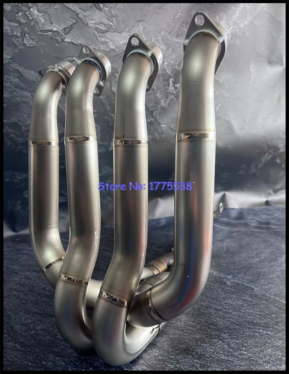 Titanium Alloy for Kawasaki ZH2 Z H2 2020-2023 ZH2 SE Z H2 SE 2021-2023 Motorcycle Exhaust System Header Collector Front Pipe