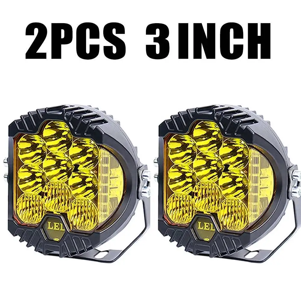 3 ''5'' 7 ''Automobiel LED Sport Werklampen Voor Lada Offroad 4X4 Voertuig Extra verlichting Led 7 INCH Combo Rijden Lamp Koplamp