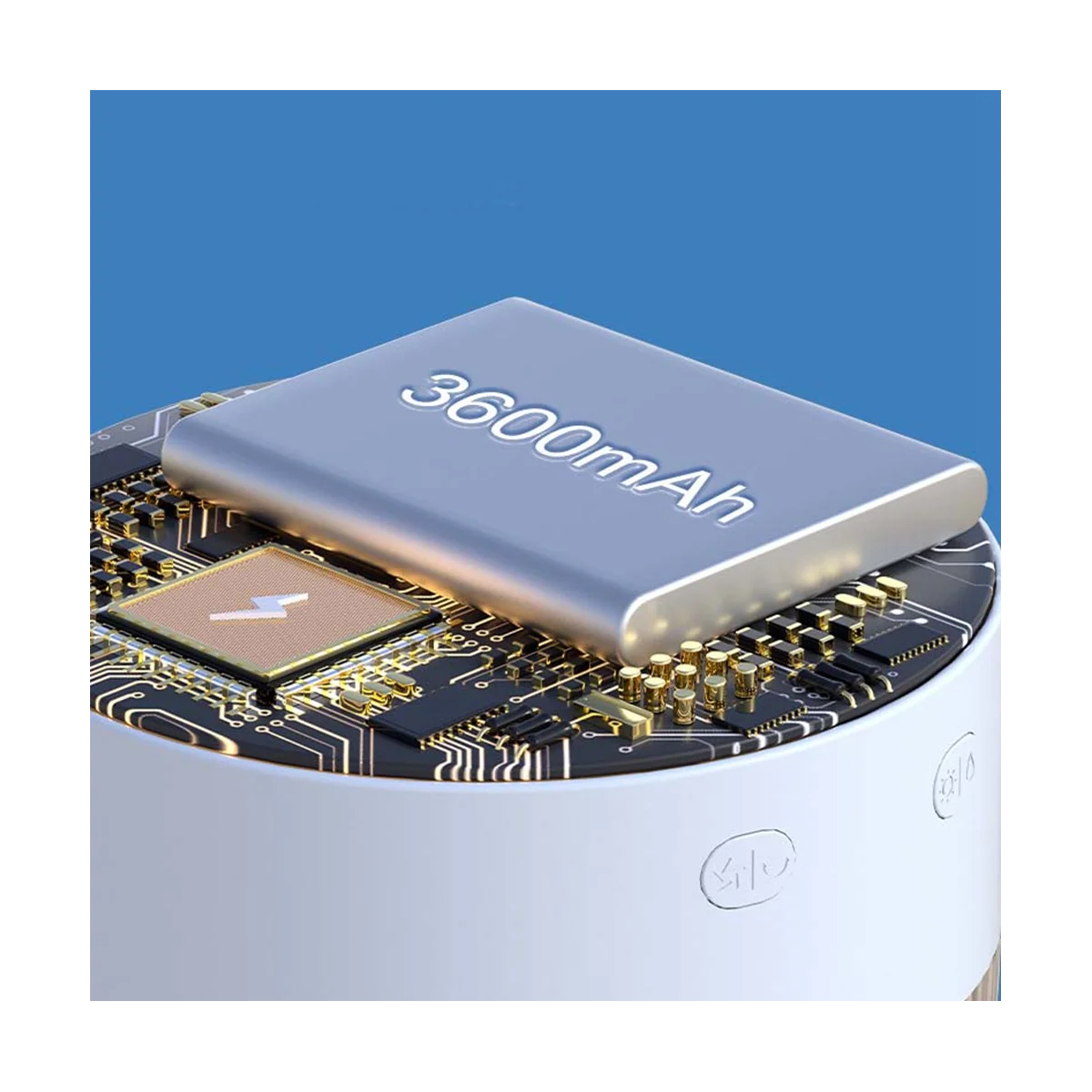 휴대용 스프레이 냉각 팬 USB 미니 팬 데스크탑 터빈 냉풍 가습 스프레이 팬 다기능 야간 조명-A-ABLM