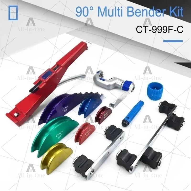 Suitable for Reverse Bending Belt CT-274Combination Copper Pipe Bender CT-999RF-C (new Plastic Box) 6-22mm with