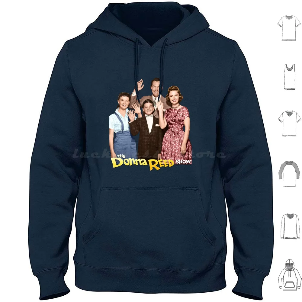 Donna Reed Cast Tribute Hoodies Long Sleeve Donna Reed Show Donna Reed Donna Reed Donna Stone Carl Betz Dr Alex Stone