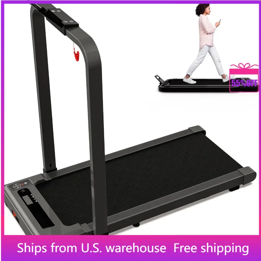 

Walking Pad Treadmill Portable Walking Electric Treadmill with Remote Control, Under Desk Treadmill for Home/Office