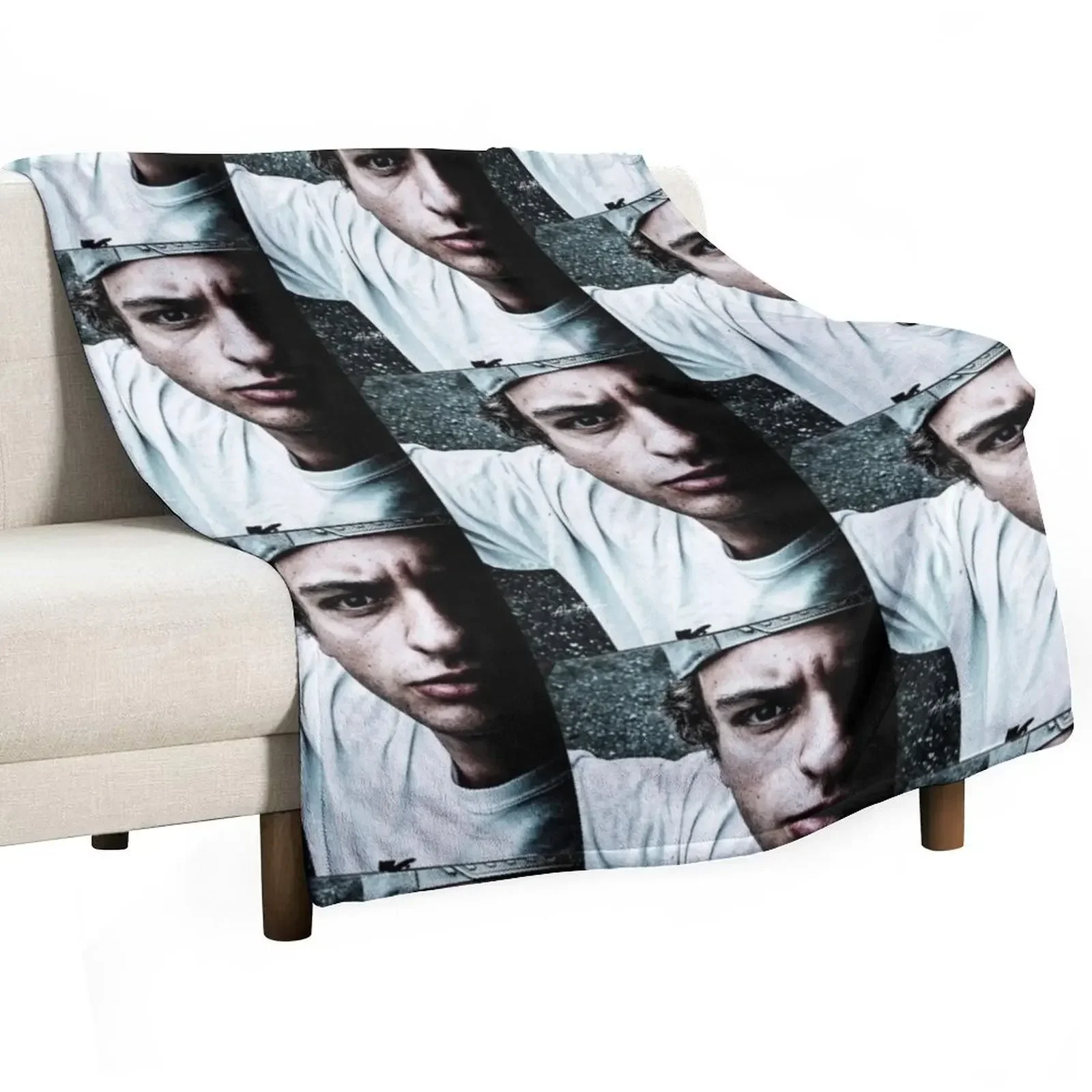 Funky Boy J Fryer Cap Photo Funkanometry Edit Throw Blanket Decorative Sofas Quilt Summer heavy to sleep Bed covers Blankets