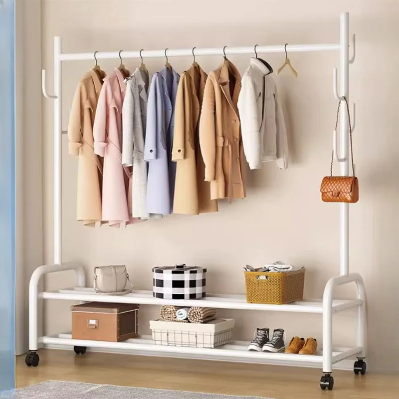 Nordic Hotel Clothes Hanger Space Saving Nordic Foldable Organizer Coat Racks Tripod Wall Colgador De Ropa Laundry Accessories V