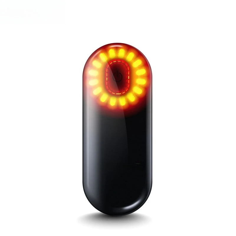 

Bicycle road bike intelligent radar tail light, brake induction night riding highlight warning light