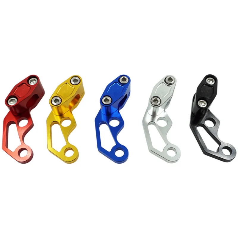 Universal Aluminum Motorcycle Oil Pipe Cable Clip Brake Cable Tube Line Clamps Fit For Dirt Bike