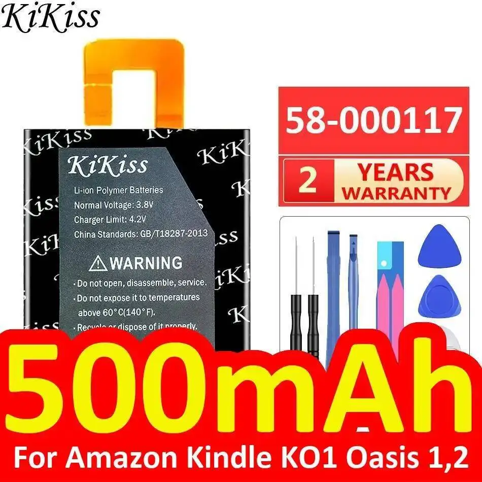 بديل ممتاز لبطارية الجهاز اللوحي Amazon Kindle KO1 Oasis 1,2 500Mah 58-000117 ذات سعة عالية #3