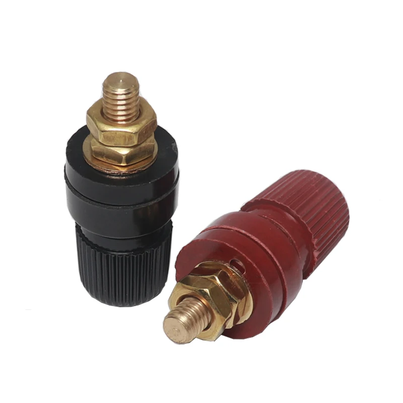 【3-1PCS】200A Binding Post M6/8 JS-333 Brass Binding Post For Welding Machines Parts For Separating And Distributing Welders