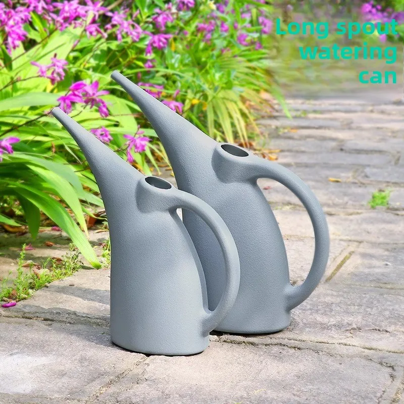 Plastic watering long nozzle watering kettle for growing flowers Household large-capacity watering kettle