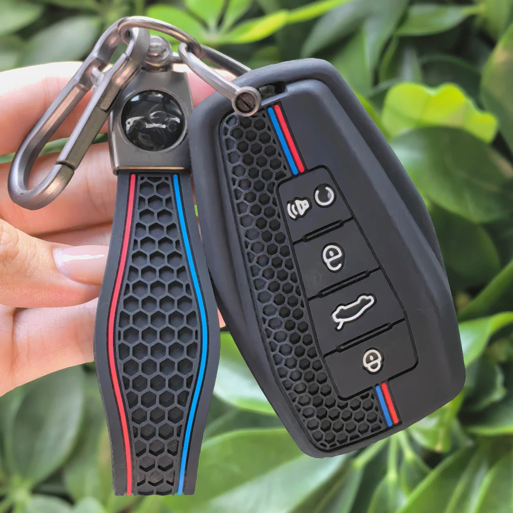 Car Key Caps For Geely Coolray X6 X7 Atlas Boyue PREFACE Emgrand EX7 Global Hawk GX7 GS Case Cover Holder
