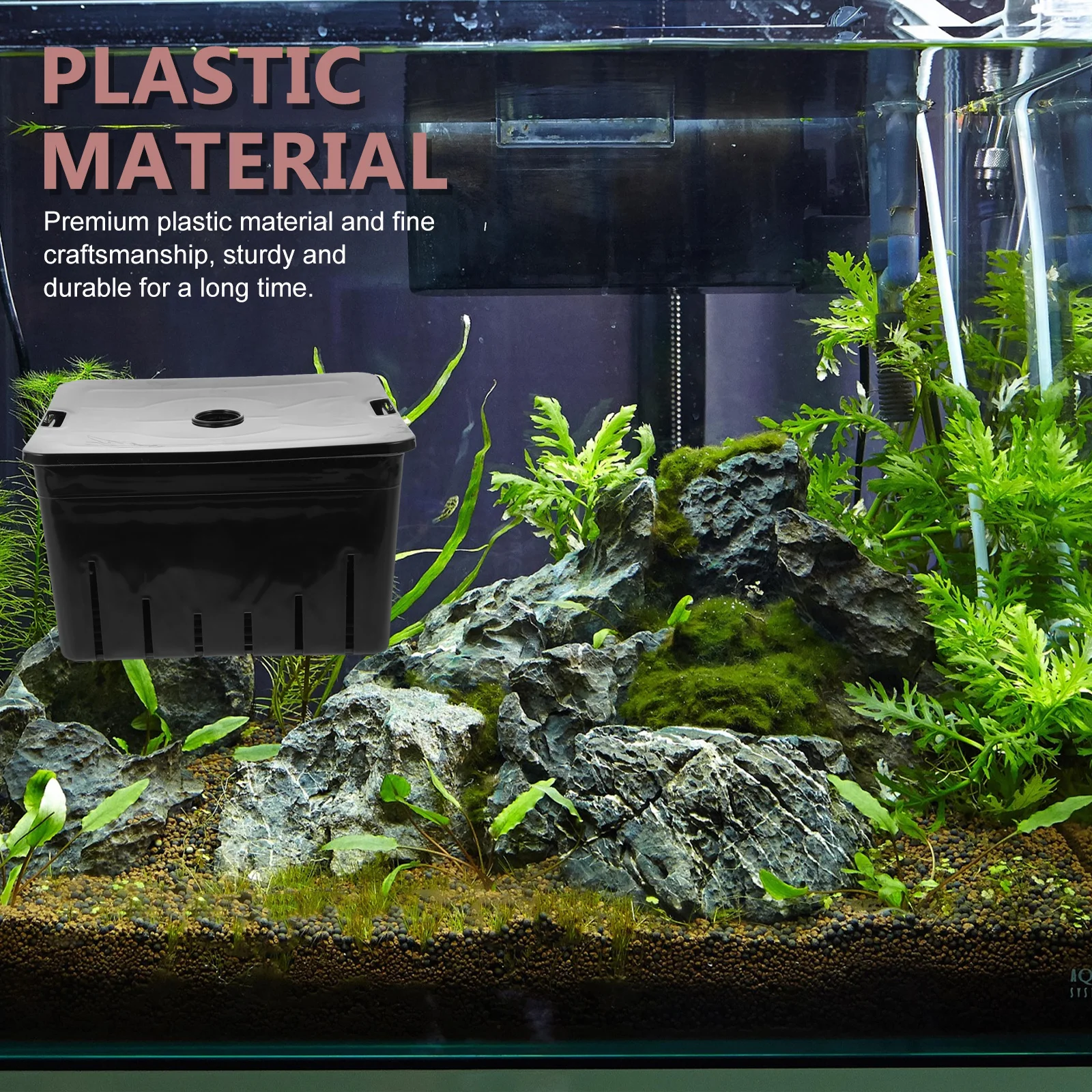 

1Set Household Isolation Box Tortoise Incubation Box Multi-Function Plastic Durable Reusable Separator Accessories