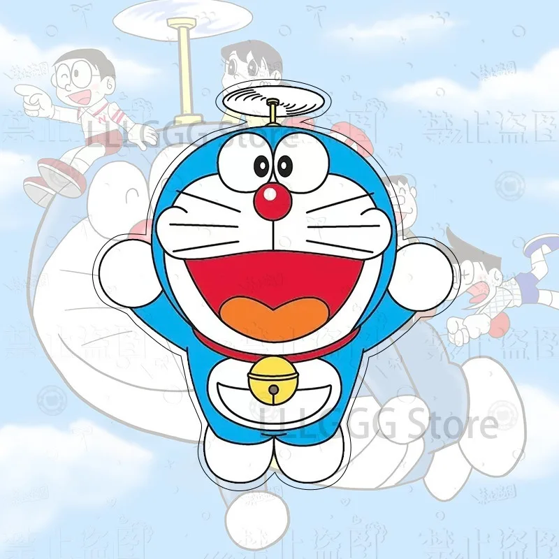 Doraemon Refrigerator Stickers Magnetic Cartoon Anime Cute Robot Cat 3D Magnetic Sticker Refrigerator Decorative Message Sticker