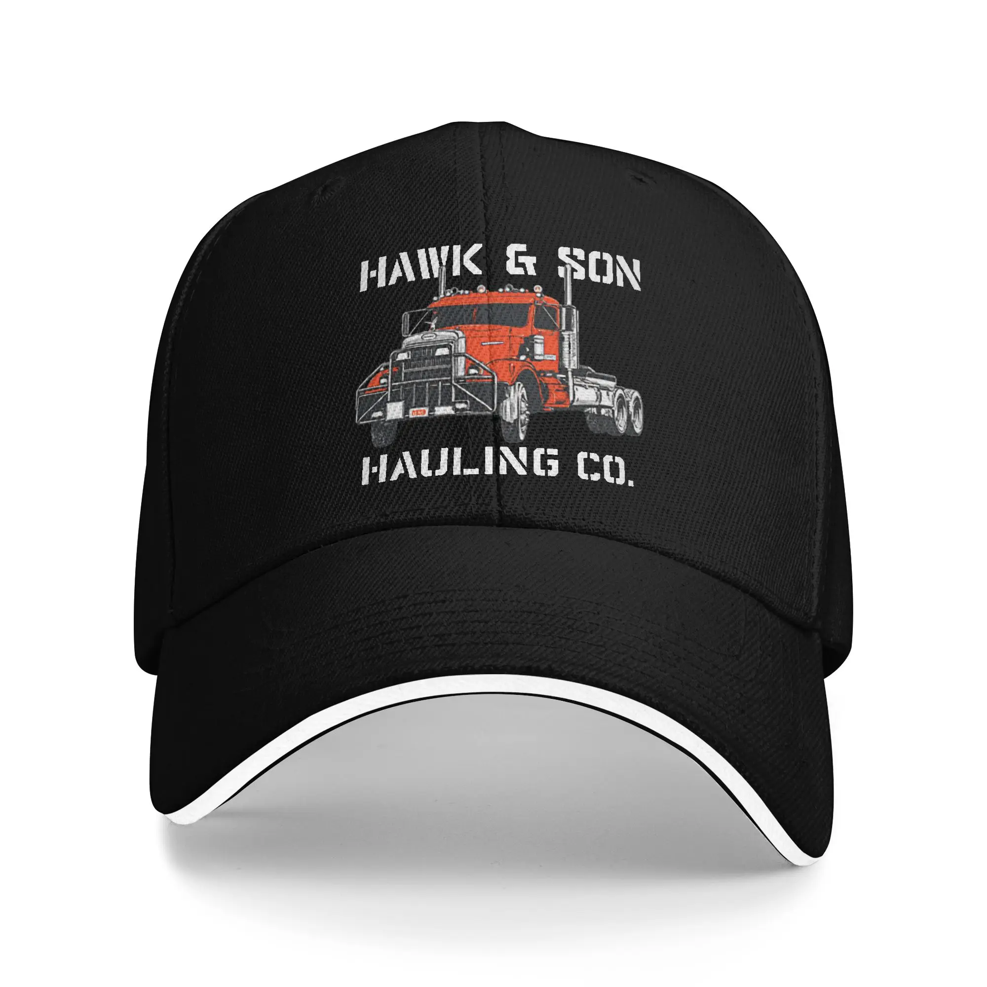 Hawk and Son Hauling Company Sandwich Baseball Caps Casual Summer Big Rig Pride Snapback Cap Unisex Outdoor Adjustable Adult Hat