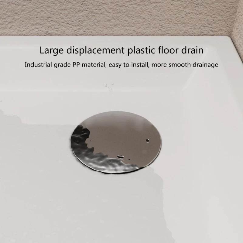 Detachable Shower Drain Cover Anti-Odor and Anti-Blocking Floor Drain Cover Bathroom Shower Waste Trap Cover Easy to Use