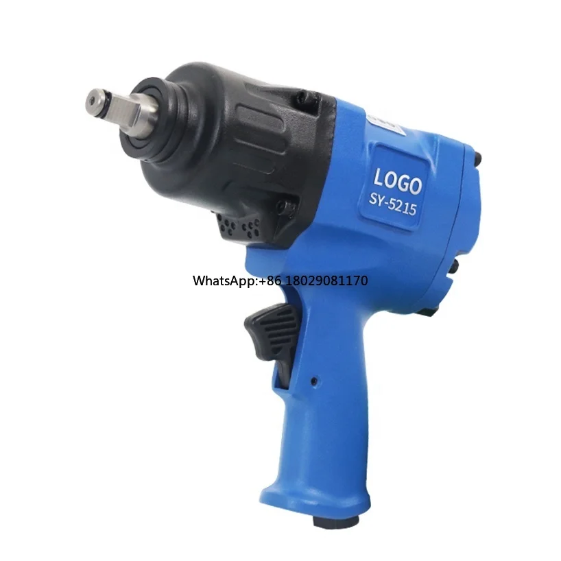 1/2 Inch Pneumatic Tools Air Impact Wrench Low Weight Power Impact Wrench Tool for Automotive Improvement Maintenance