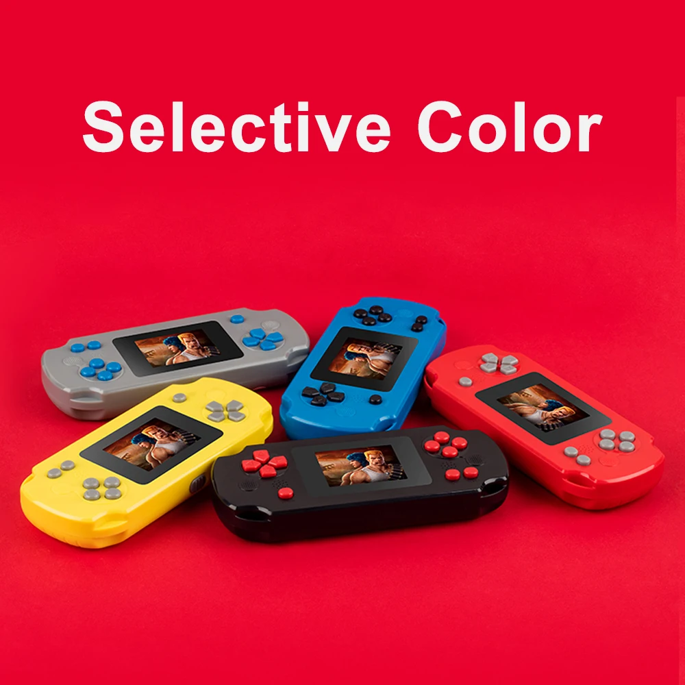 GAMINJA GC31 ريترو لعبة فيديو وحدة التحكم المدمج في 128 لعبة كلاسيكية 2.4 بوصة المحمولة المحمولة لعبة لاعب وحدة التحكم القابلة لإعادة الشحن #6