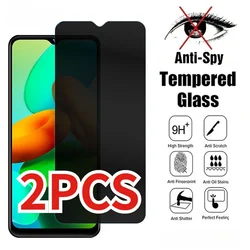 2Pcs Privacy Screen Protector Tempered Glass For Xiaomi Black Shark 4 4s 5 RS Pro