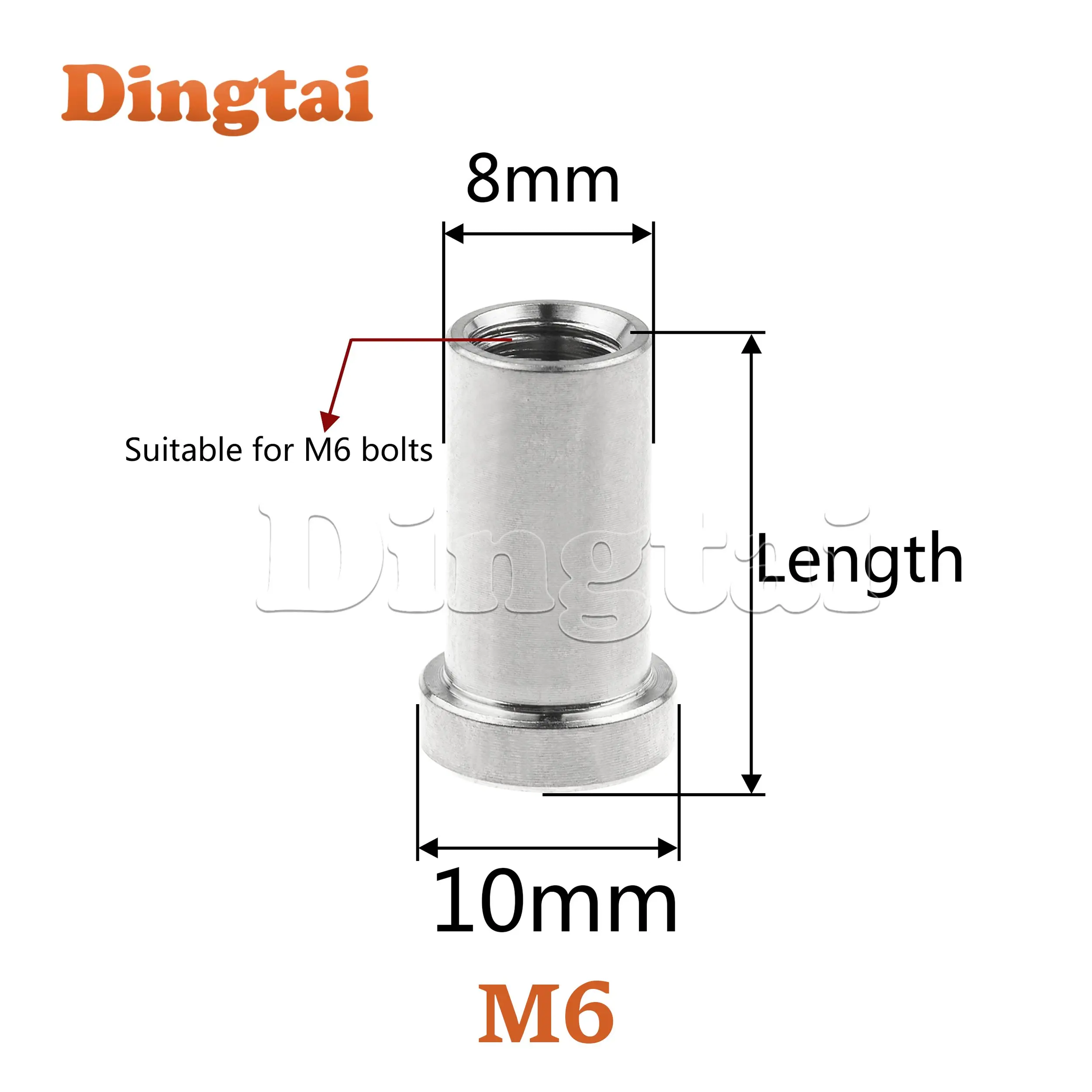 Titanium Bolt M6x13 /15/ 17 /23 / 25 /31.5/ 33 /35mm for Road Bicycle Brake Caliper C Clamp Fix