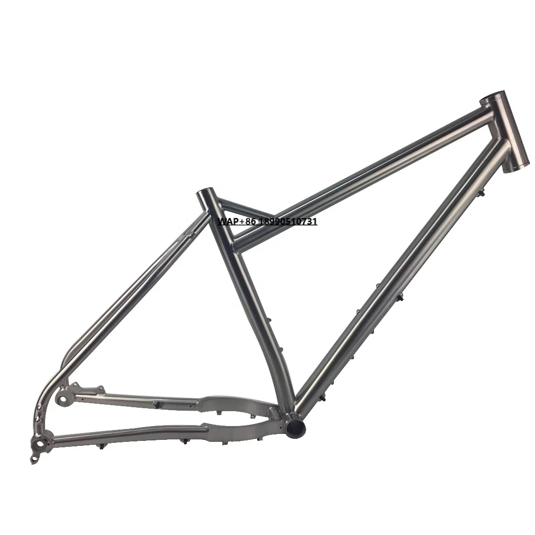 

Titanium Fat Bike Frame Snow Bike Frame with 197mm Rear Spacing
