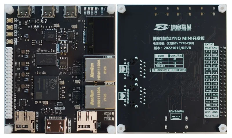 FPGA Development Board ZYNQ Development Board ZYNQ 7010 ZYNQ 7020 Double Gigabit Network Port