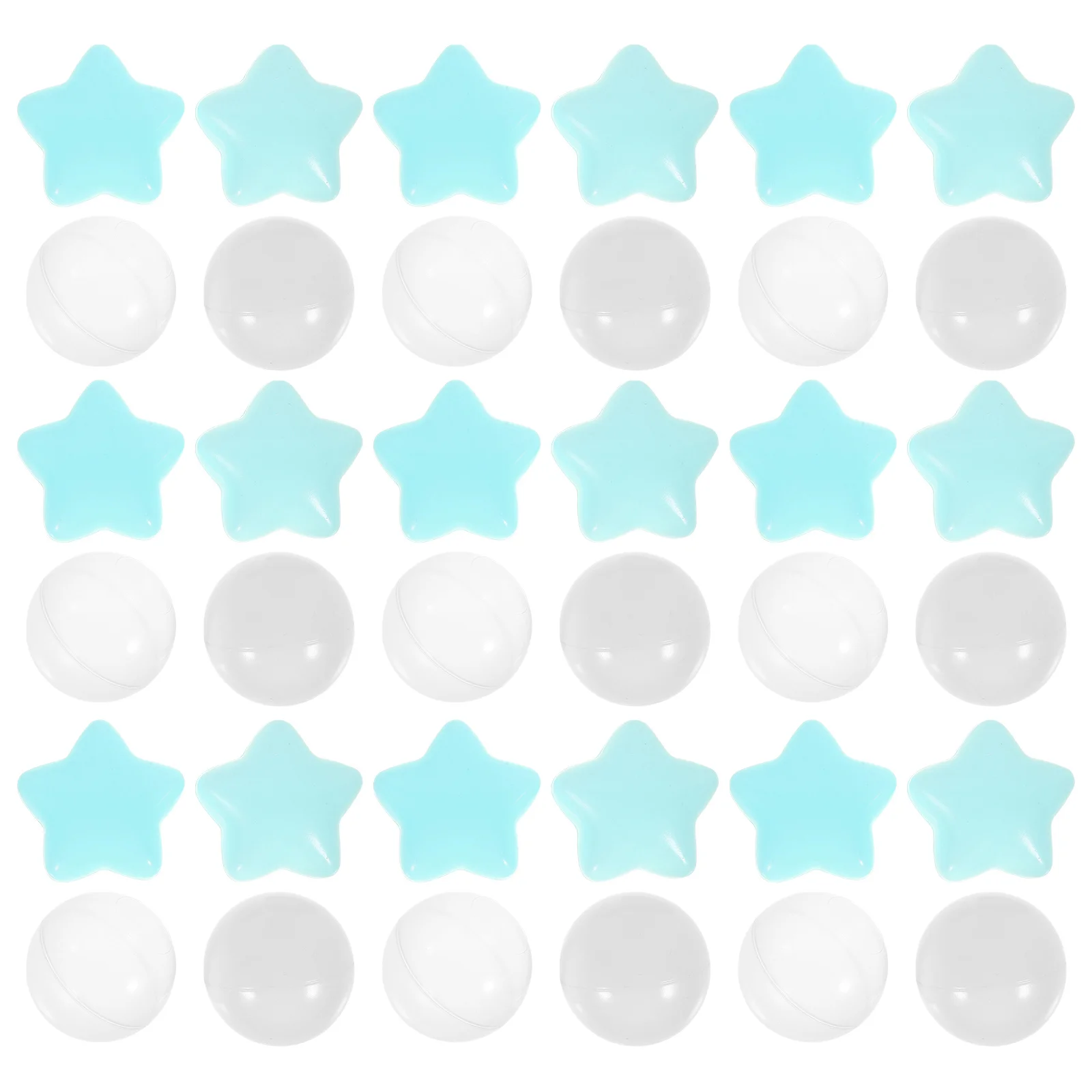 100個入り オーシャンボール プラスチック製 カラフルな丸いボール 水遊び プールパーティー飾り 水遊びおもちゃ 丸いボール