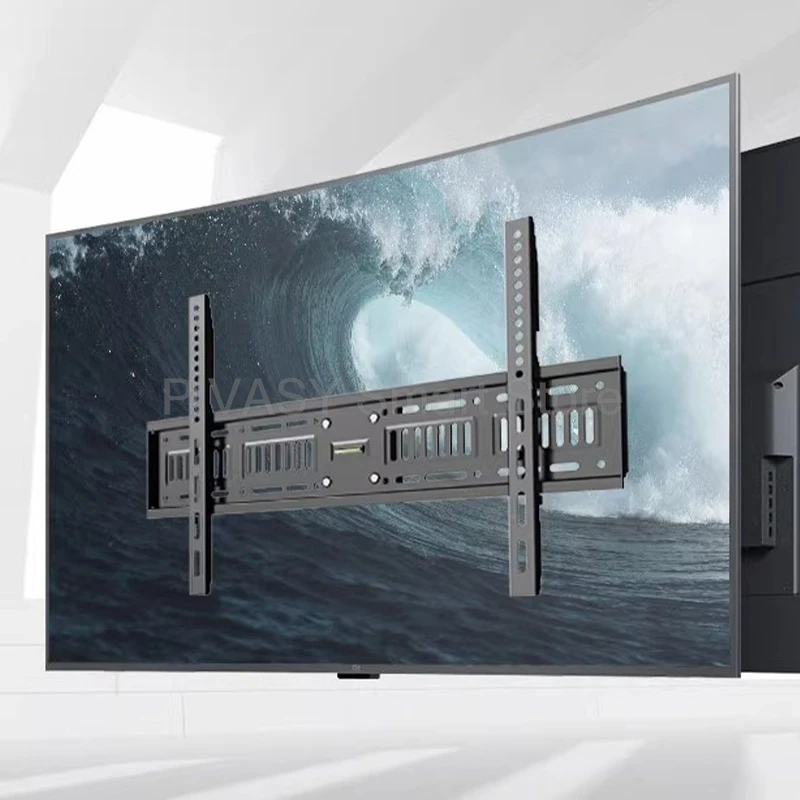 32-65 인치 데스크탑 마운트 용 범용 LCD TV 베이스 스탠드 조정 가능한 높이 3 기어 센터 거리 지원 45/55/70KG 부하