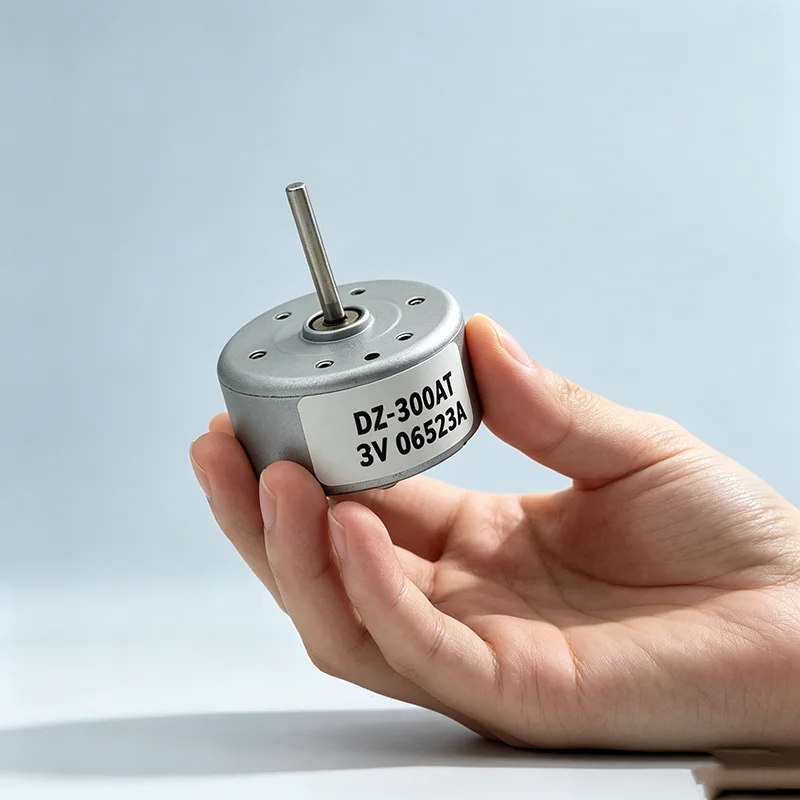 DZ-300AT DC Motor 3V-6V 7550RPM 24mm 15mm Shaft for DIY Toy Fan Model 1PCS