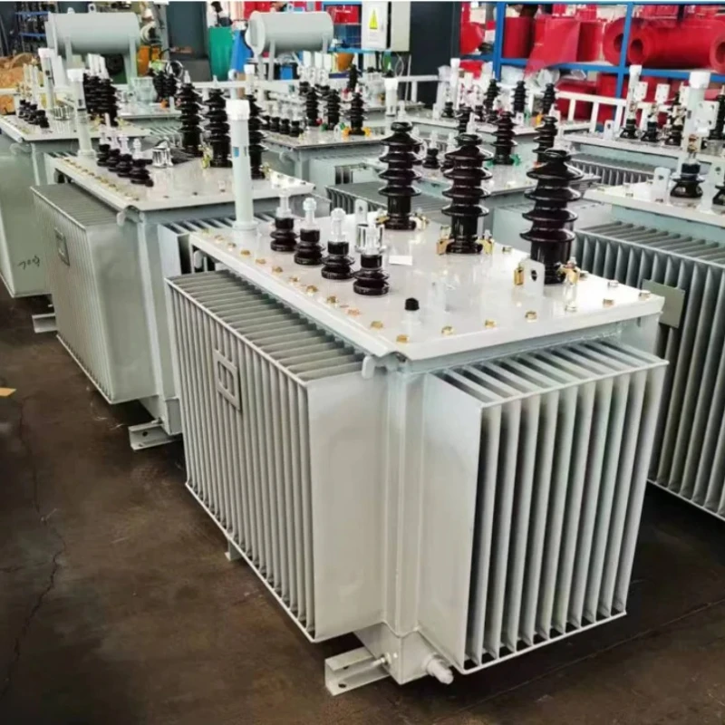 1250kVA Oil Filled Transformer Three Phase Step Down Power Transformer High Efficiency Distribution Equipment 11KV 0.4KV
