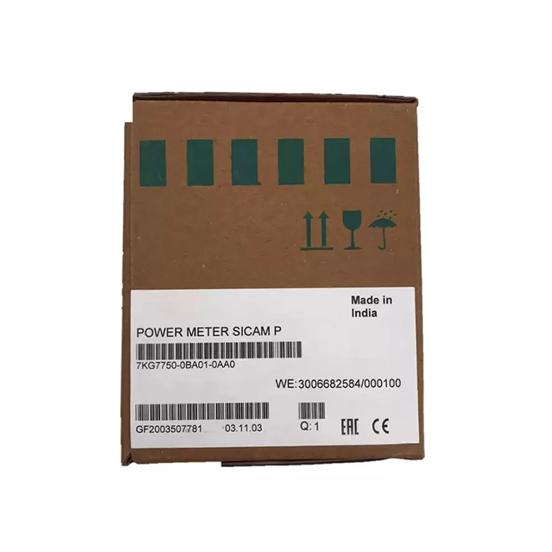 

Brand New Original 7KG7750-0BA01-0AA0 Electric Energy Meter PLC with 16 I/O 110V Ethernet Communication