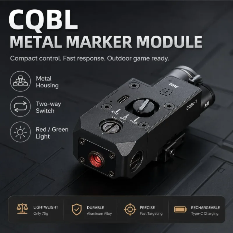 Outdoor Hanging Controllable Red and Green Sight Nylon CQBL Infrared Positioning Sight with Model Toy