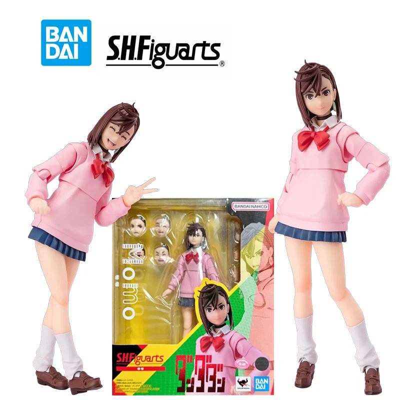 Bandai S.H.Figuarts Momo Dan Da Dan 16Cm Anime Original Action Figure Model Kit Children's Toy Birthday Birthday Gift Collection